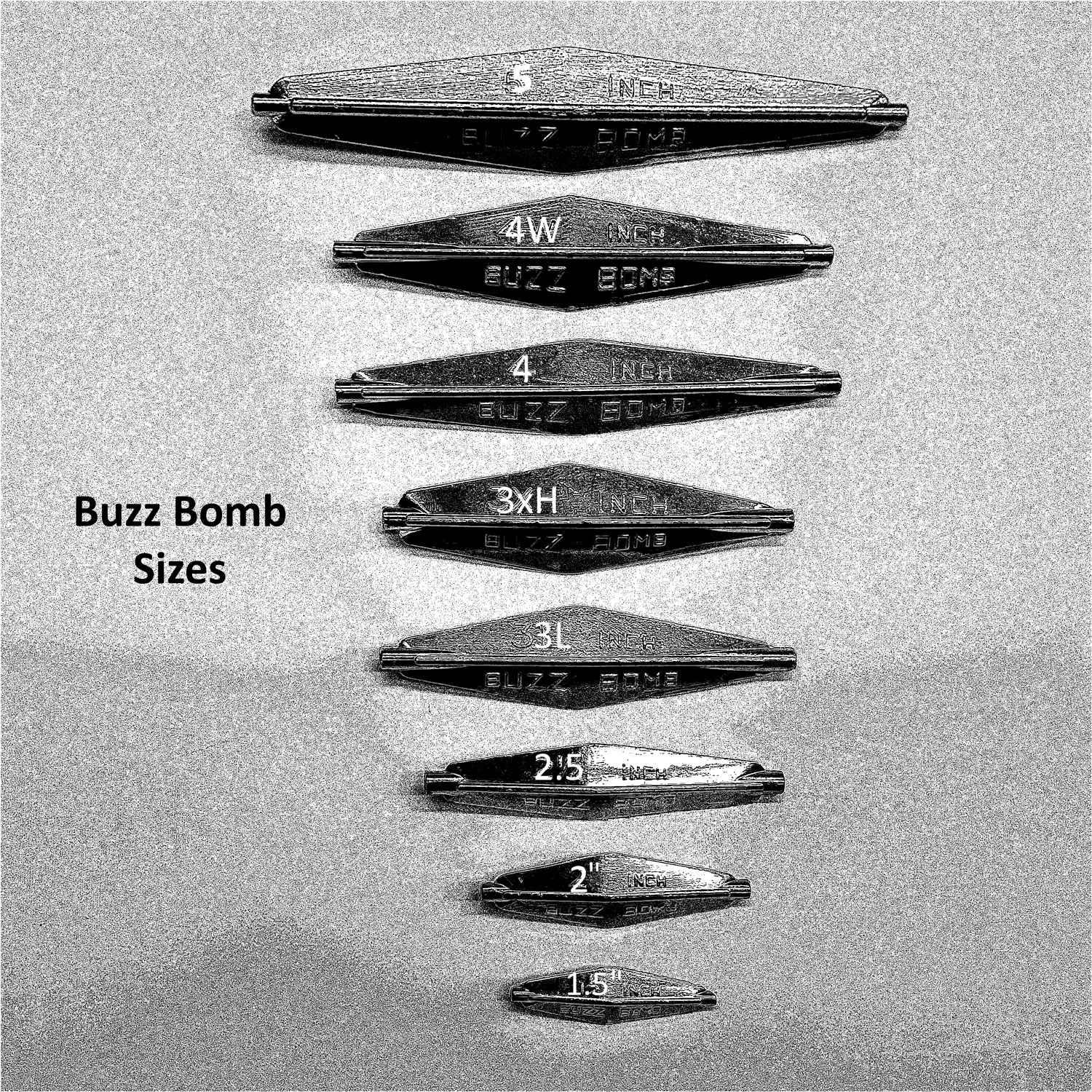 Buzz Bomb Pink Holographic - Buzzbomb Tackle Inc