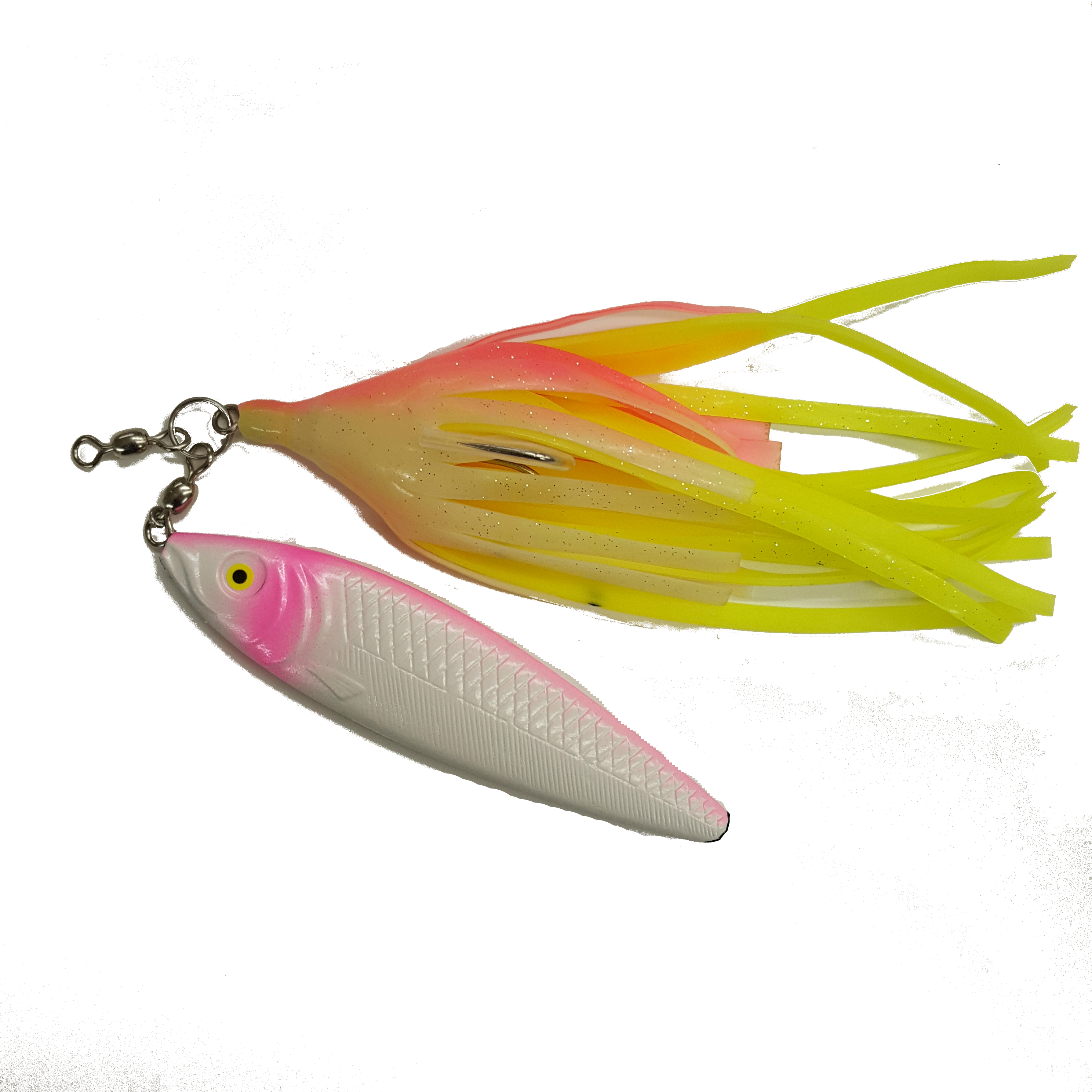 Halibut Spinnow Pink Pearl - Buzzbomb Tackle Inc